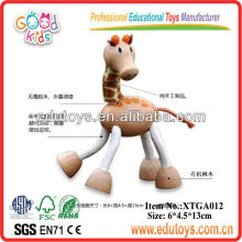 Wooden Giraffe Toys,Mini Animal Toys